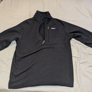 Patagonia Black Zip-Up Medium